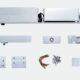 Electric pivot door opener